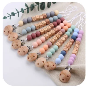 Pacifier Clips Personalized Name Holder Clip Chain
